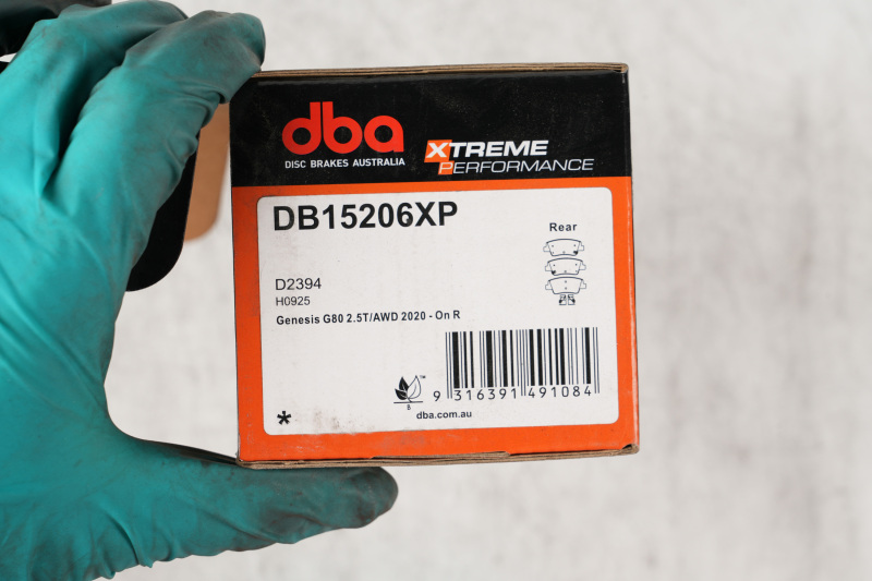 Genesis G80 Brake Pads - Rear - DBA - Xtreme Performance - `21-`22