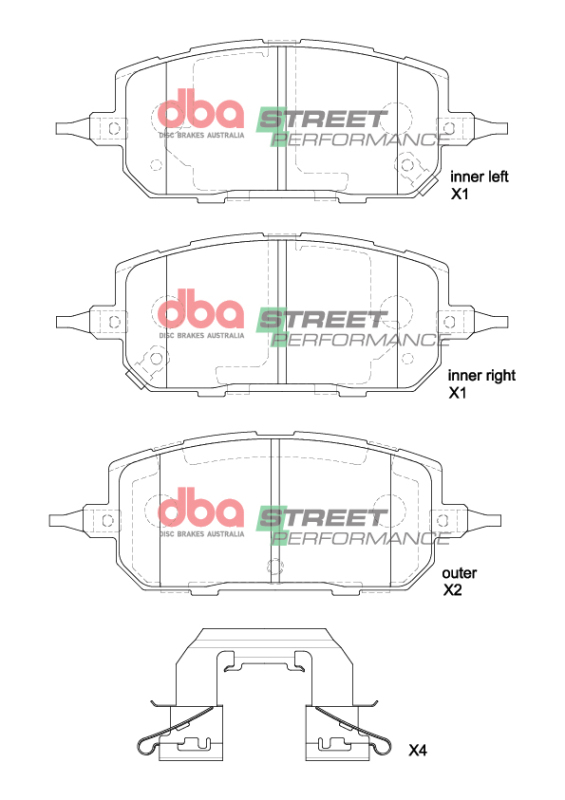 Mazda MX30 Brake Pads - Front - DBA - Street Performance - `21-`27