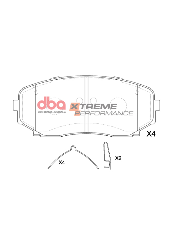 Mitsubishi Eclipse Cross Brake Pads - Front - DBA - XP Performance - `17-`27