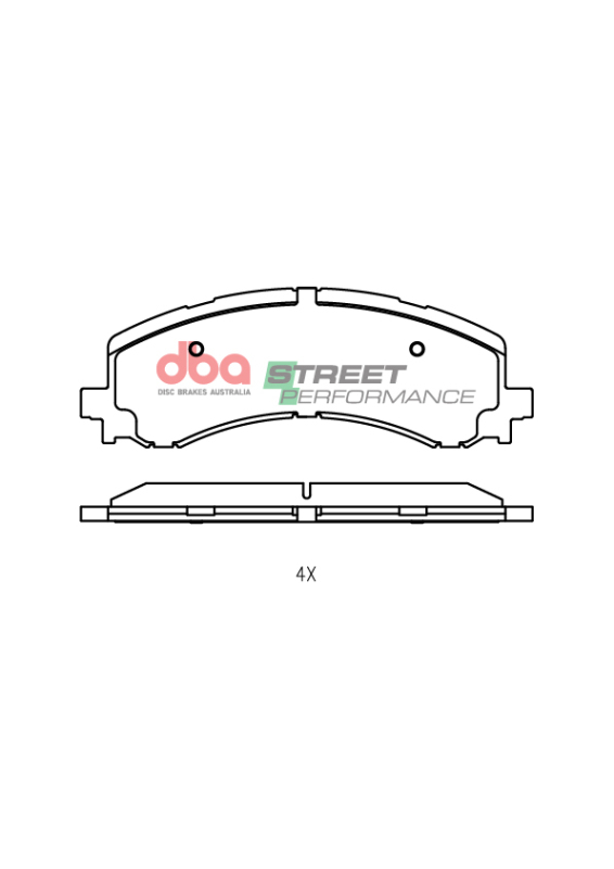 Ford F-150 Brake Pads - Front - DBA - SP Performance - `21-`23