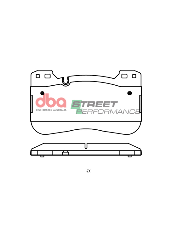 BMW M3 Comp Brake Pads - Front - DBA - Street Series - `20-`27