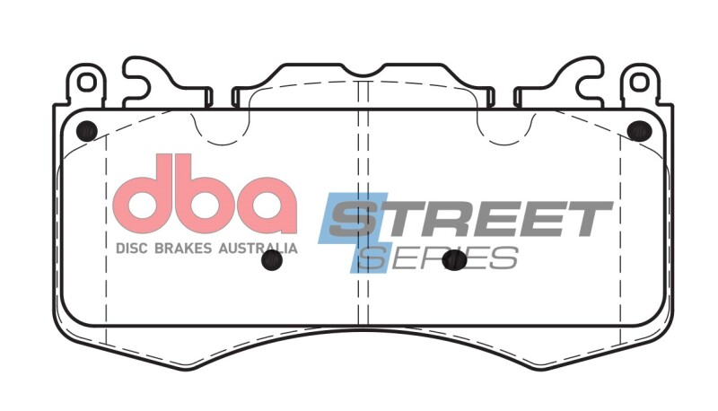 Land Rover Defender Brake Pads - Front - DBA - Street Series - `20-`22