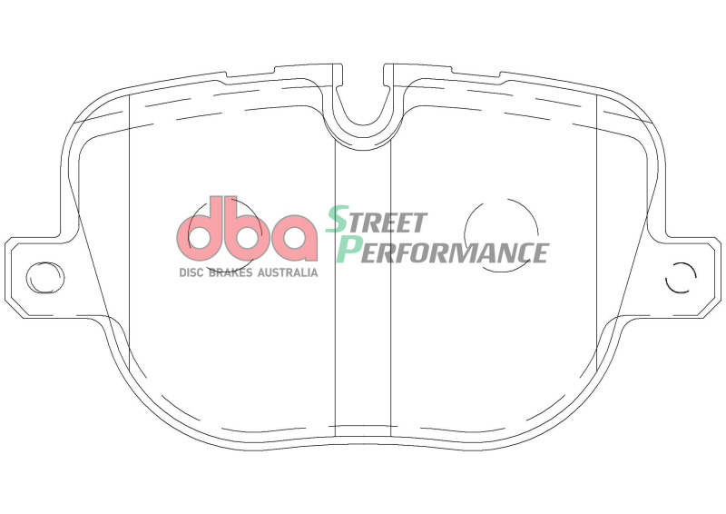 Land Rover Range Rover Brake Pads - Rear - DBA - SP Performance - `10-`12