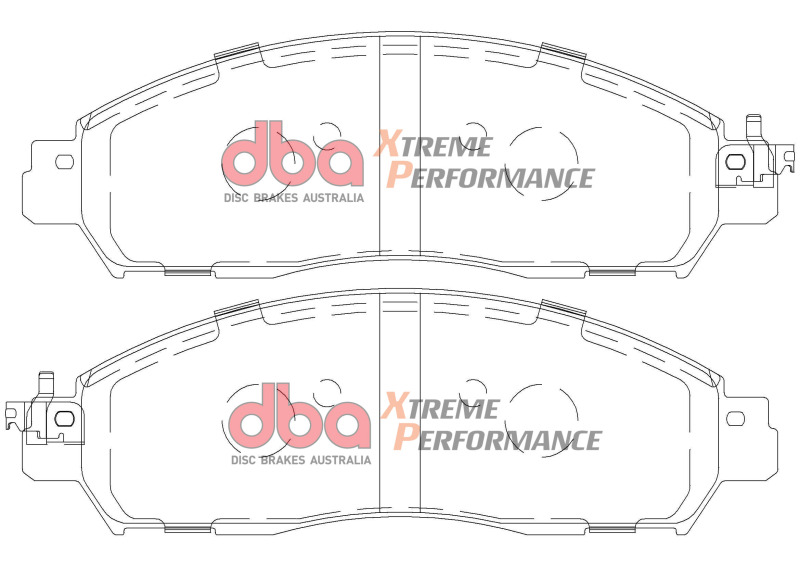 Nissan Navara Brake Pads - Front - DBA - XP Performance - `15-`27