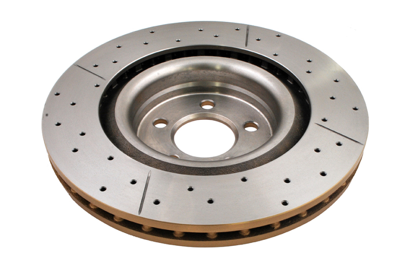 Dodge Challenger Brake Rotors (1) - Front - DBA - Street Series XGold - Gold - `08-`15