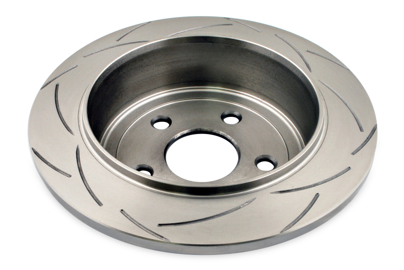 Jeep Wrangler JK Brake Rotor (1) - Rear - DBA - Street Series T2 Slotted - `07-`09