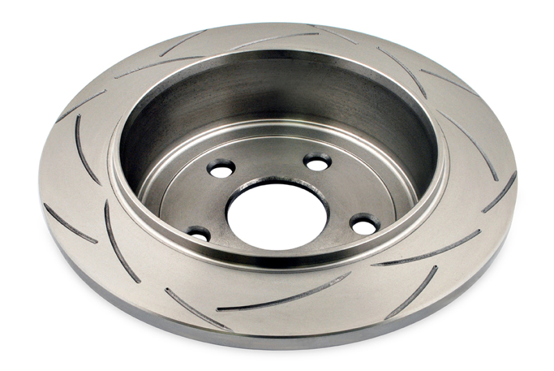 Jeep Wrangler JK Brake Rotor (1) - Rear - DBA - Street Series T2 Slotted - `07-`09
