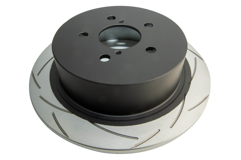 Subaru Outback Brake Rotor (1) - Rear - DBA - T2 Slotted Street Series - `05-`08