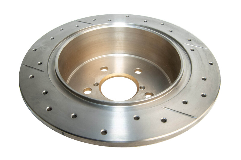 Subaru Outback Brake Rotor (1) - Rear - DBA - Street Series Rotor - Cross Drilled/Slotted - `05-`08