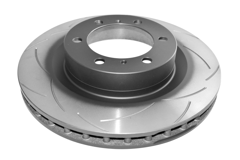 Toyota Landcruiser 150 Series Brake Rotors (1) - Front - DBA - T2 Street Slotted - `11-`27