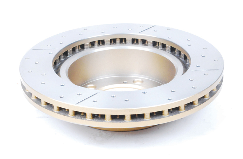 Toyota Landcruiser Brake Rotor (1) - Front - DBA - X Street Series Slot&Drill - `09-`15