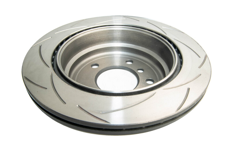 BMW 316ti Brake Rotor (1) - Rear - DBA - Street Series T2 Slotted - `07-`13