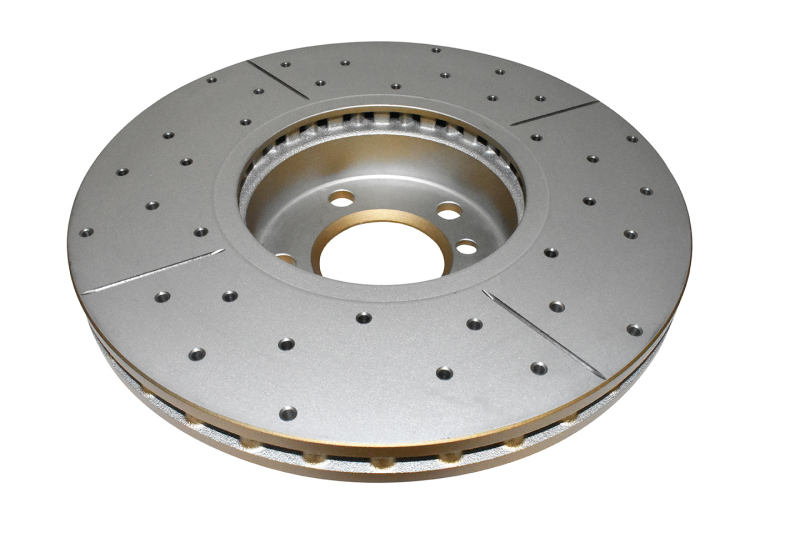 BMW X5 Brake Rotor (1) - Front - DBA - Street Series Drilled & Slotted - `07-`10