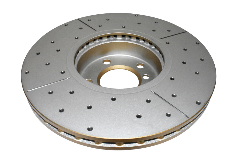 BMW X5 Brake Rotor (1) - Front - DBA - Street Series Drilled & Slotted - `07-`10