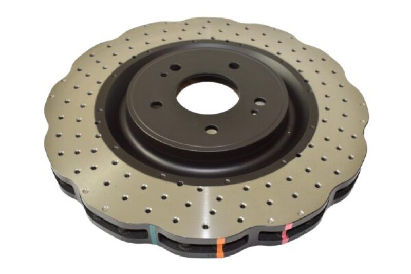Mitsubishi Evolution Brake Rotor (1) - Rear - DBA - 4000 Series Drilled - `08-`16 Mitsubishi Evolution Brake Rotor (1) - Rear - DBA - 4000 Series Drilled - `08-`16