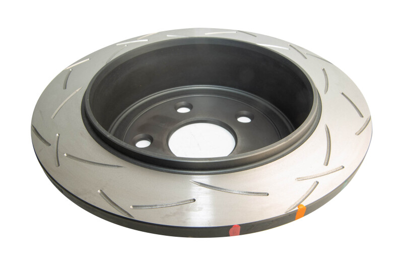 Jeep Wrangler JK Brake Rotor (1) - Rear - DBA - 4000 Series T3 Slotted - `07-`09