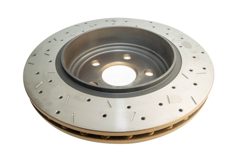 Jeep Grand Cherokee SRT8 Brake Rotor (1) - Rear - DBA - 4000 Series XS Gold - Gold - `12-`19