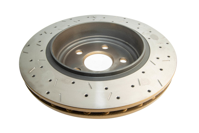 Jeep Grand Cherokee SRT8 Brake Rotor (1) - Rear - DBA - 4000 Series XS Gold - Gold - `12-`19