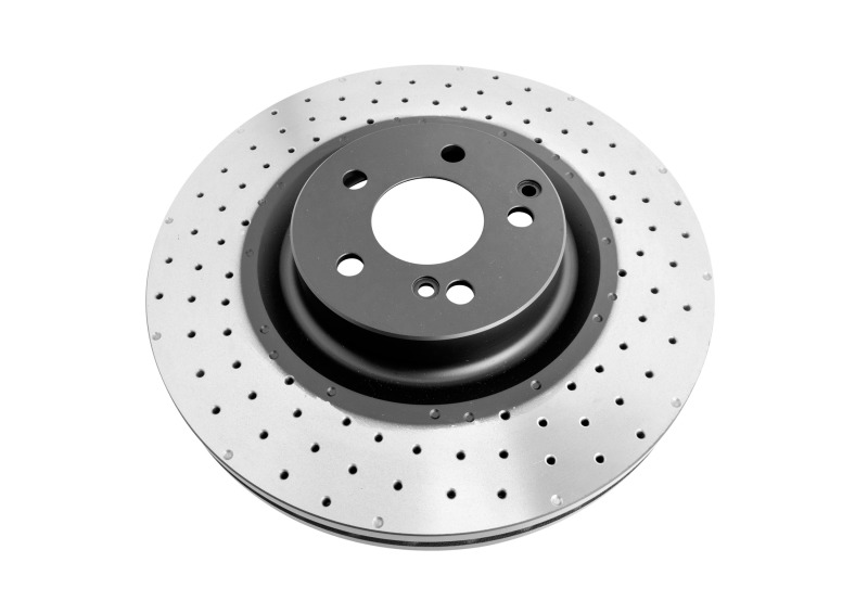 Mercedes-Benz CL550 Brake Rotor (1) - Front - DBA - 4000 Series XD Drilled - 2010 Mercedes-Benz CL550 Brake Rotor (1) - Front - DBA - 4000 Series XD Drilled - 2010