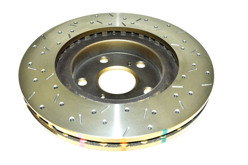 Lexus ES300h Brake Rotor (1) - Front - DBA - XS 4000 Series Drilled/Slotted - Gold - `13-`19