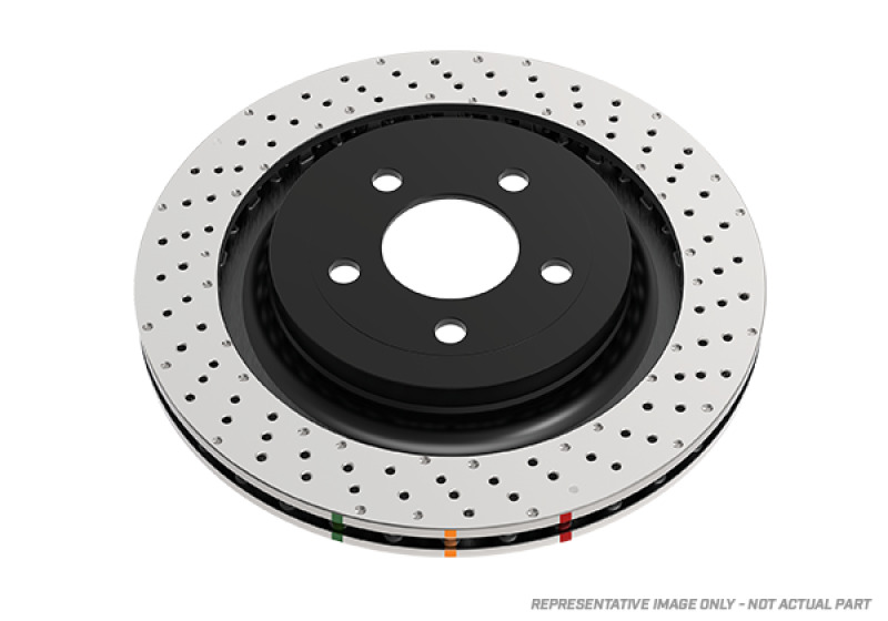 Audi S3 Brake Rotor (1) - Front - DBA - 4000 Series Drilled - 2015