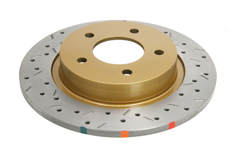 Mazda 3 Brake Rotor (1) - Rear - DBA - 4000 Series XS Gold - Gold - `04-`05 Mazda 3 Brake Rotor (1) - Rear - DBA - 4000 Series XS Gold - Gold - `04-`05