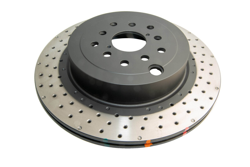 Subaru WRX STi Brake Rotor (1) - Rear - DBA - 4000 XD Series Crossdrilled/Dimpled - `04-`17 Subaru WRX STi Brake Rotor (1) - Rear - DBA - 4000 XD Series Crossdrilled/Dimpled - `04-`17