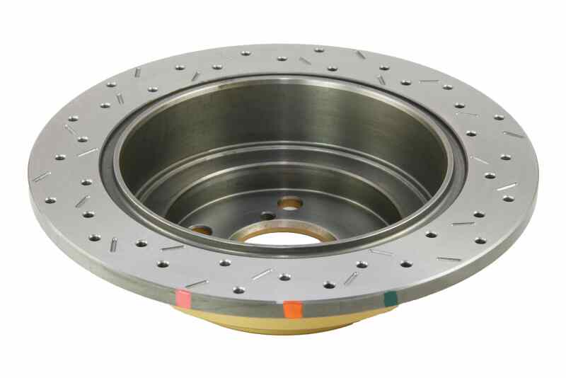 Subaru Impreza Brake Rotor (1) - Rear - DBA - 4000 Series XS Gold - Gold - `98-`07