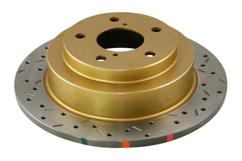 Subaru WRX Brake Rotor (1) - Rear - DBA - 4000 Series XS Gold - Gold - `02-`06 Subaru WRX Brake Rotor (1) - Rear - DBA - 4000 Series XS Gold - Gold - `02-`06