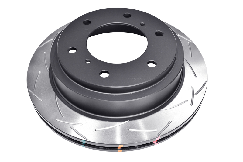 Mitsubishi Montero Brake Rotor (1) - Rear - DBA - 4000 Series Slotted - `00-`06