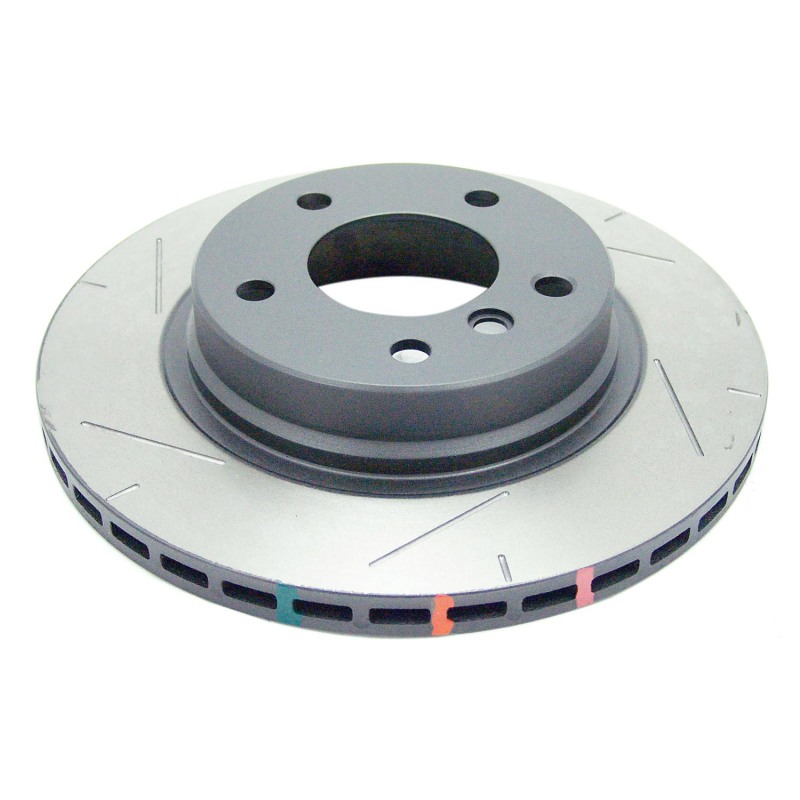 BMW 325i Brake Rotor (1) - Rear - DBA - 4000 Series T3 Slotted - `01-`05
