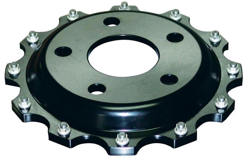 Chevrolet Corvette Brake Rotor (1) - DBA - 5000 Series Slotted Rings - `97-`12
