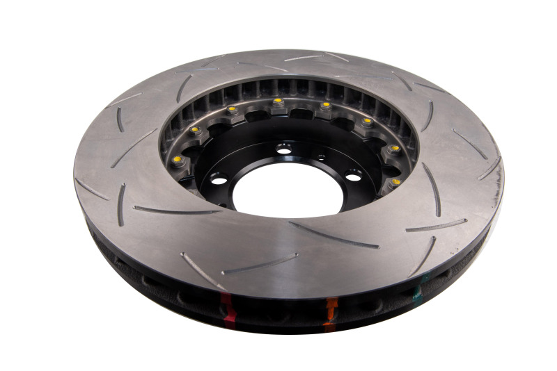 Porsche 911 Turbo/C4S Brake Rotor (1) - Front - DBA - 5000 Series T3 Slotted - Black - `99-`04