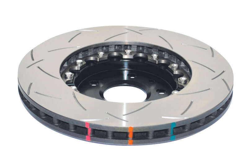 Chevrolet Corvette Brake Rotor (1) - Front - DBA - 5000 Series T3 Slotted - Black - `13-`14