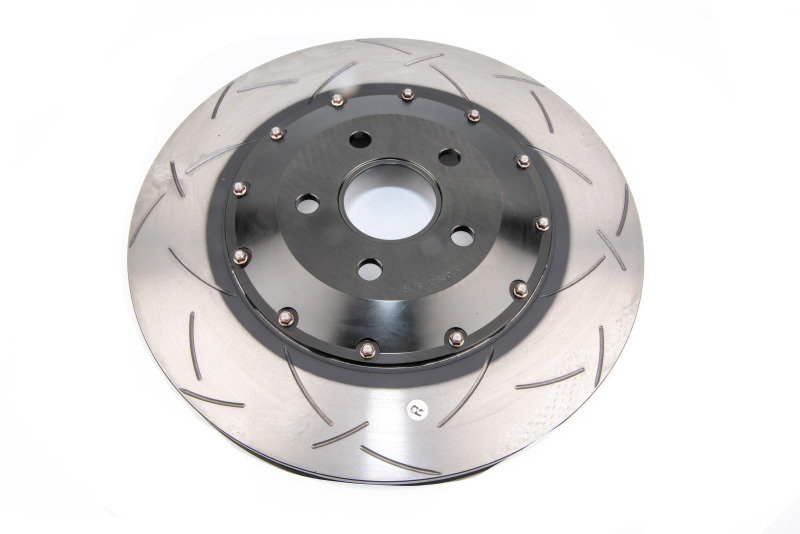 Honda Civic Type R Brake Rotors (2) - Front - DBA - 5000 Series T3 Slotted - Black - `17-`27