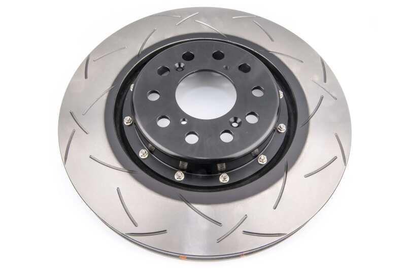Honda Civic Type R Brake Rotors (2) - Front - DBA - 5000 Series T3 Slotted - Black - `17-`27