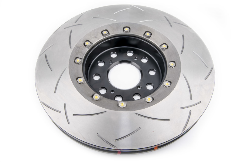 Honda Civic Type R Brake Rotors (2) - Front - DBA - 5000 Series T3 Slotted - Black - `17-`27