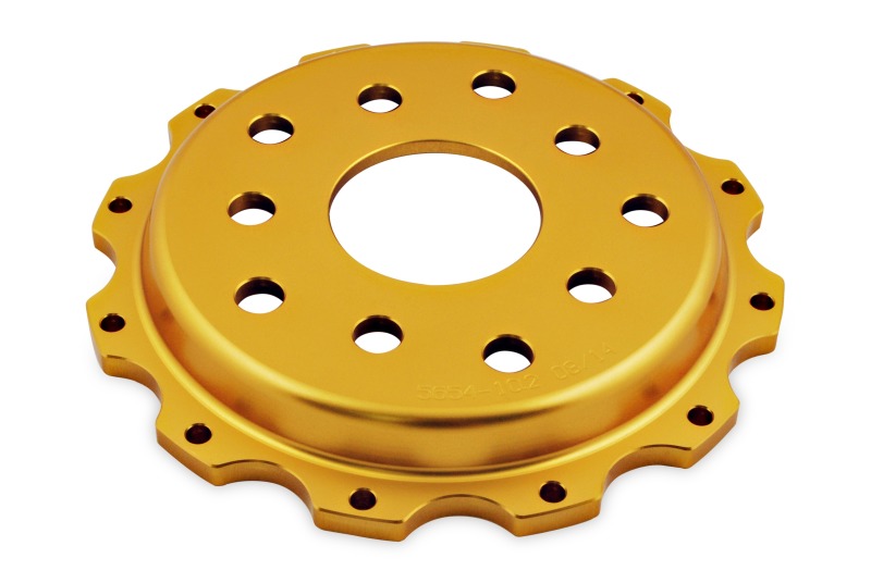 Subaru WRX STI Brake Rotor (1) - Front - DBA - 5000 Series - Gold - `04-`17 Subaru WRX STI Brake Rotor (1) - Front - DBA - 5000 Series - Gold - `04-`17