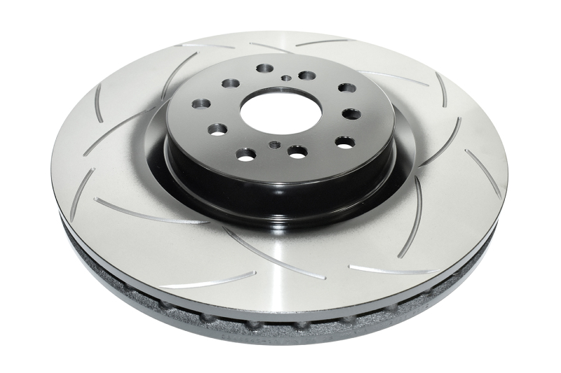 Subaru WRX STi Brake Rotor (1) - Front - DBA - Street Slotted T2 - `02-`09