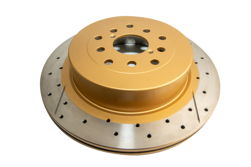 Subaru WRX STi Brake Rotor (1) - Rear - DBA - Street Series Drilled/Slotted - `02-`07