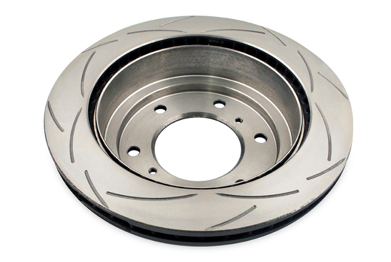 Subaru Outback Brake Rotor (1) - Rear - DBA - Street Series Slotted - `05-`09