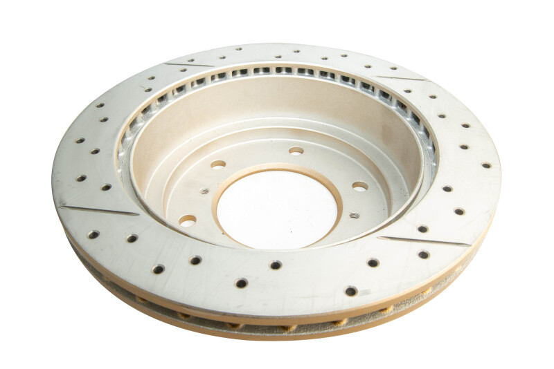 Mitsubishi Montero Brake Rotor (1) - Rear - DBA - Street Series Drilled & Slotted - `00-`06