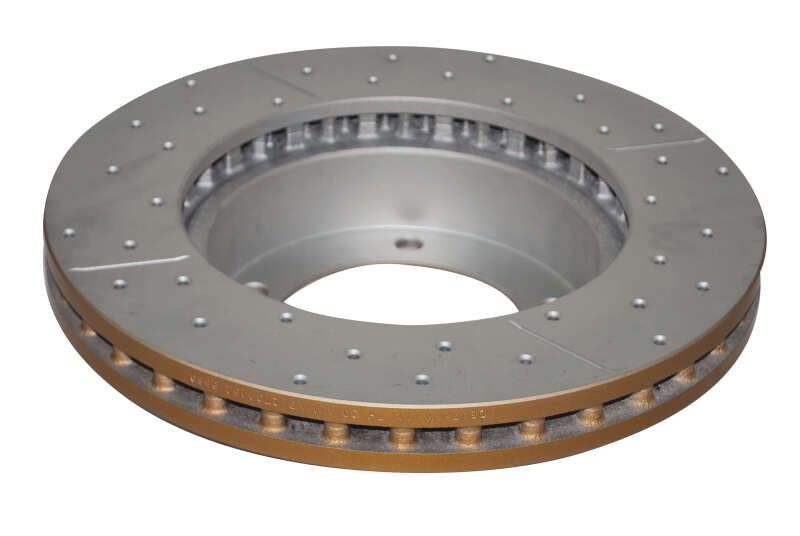 Lexus LX470 Brake Rotor (1) - Front - DBA - Street Series XGold Drilled & Slotted - Black or Gold - `98-`05