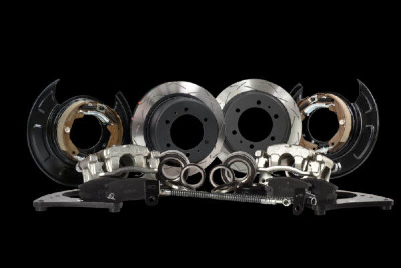 Toyota Hilux Brake Kit - Rear - DBA - Performance Drum to Disc Conversion Kit - `15-`27