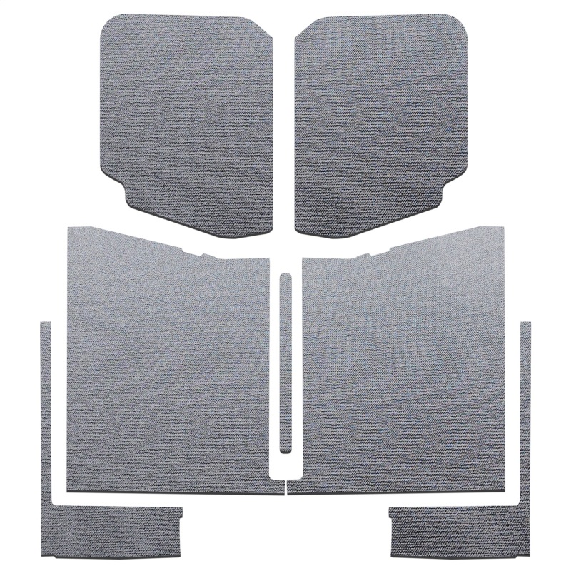 Jeep Gladiator JT Headliner Kit - DEI - Boom Mat Complete - 7 Piece - Gray - `20-`22 Jeep Gladiator JT Headliner Kit - DEI - Boom Mat Complete - 7 Piece - Gray - `20-`22