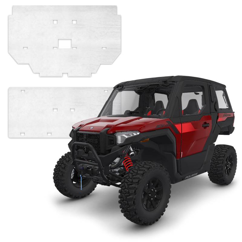 Polaris Xpedition Roof Insulation Kit - Cabin Roof - DEI - D-Mat - `24-`26