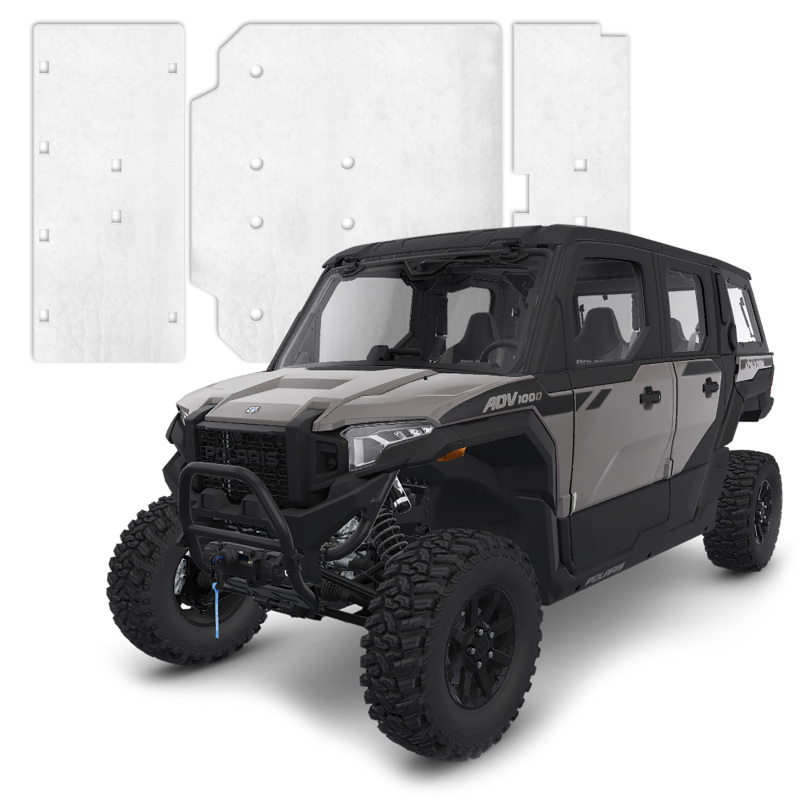 Polaris Xpedition Roof Insulation Kit - Cabin Roof - DEI - Thermal Acoustic Insulation - `24-`26