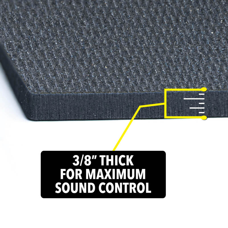 Honda Pioneer 1000-3 Floor Mats - Front - DEI - Sound Deadening - `22-`25