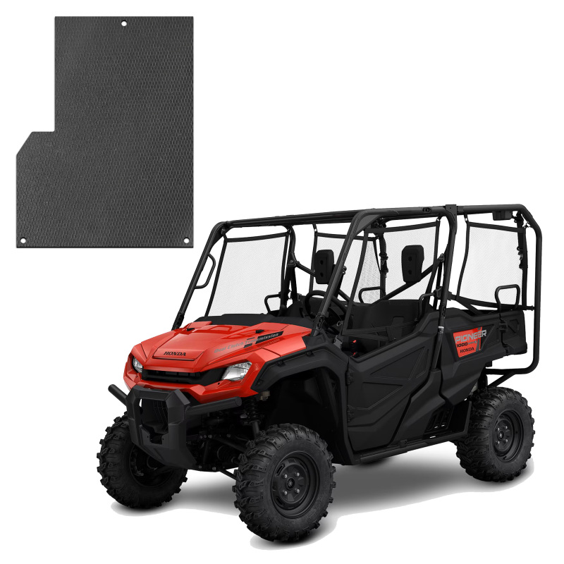 Honda Pioneer 1000-3 Floor Mats - Front - DEI - Center Piece - `22-`25