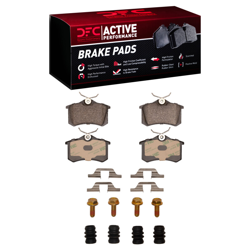 Audi A6 Brake Pads - Rear - DFC - Active Performance - `99-`08